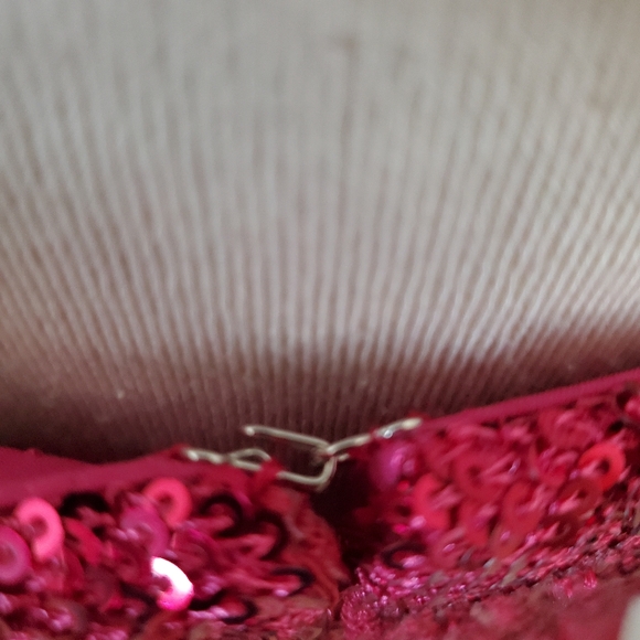 Ronny Kobo Linsay Pink Sparkle Sequins Cocktail Mini Dress Women's Size Medium - Picture 6 of 11